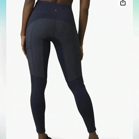 Prana Pants - prAna Rockland Navy Full Length Utility Legging Size Small